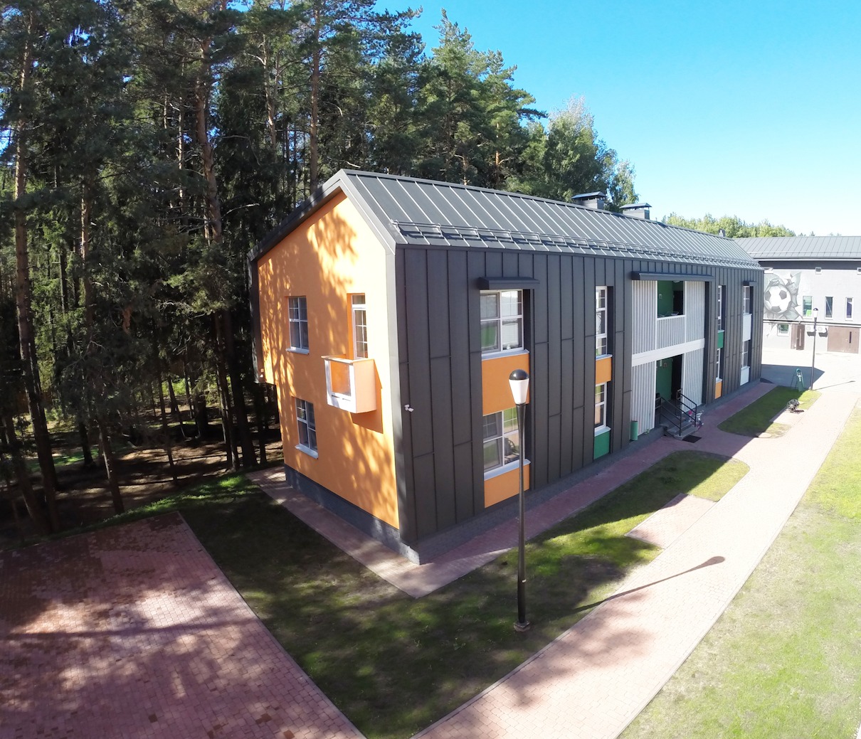 Grand Line Фальц двойной стоячий 0,7 plus PE с пленкой на замках RAL 8017 шоколад